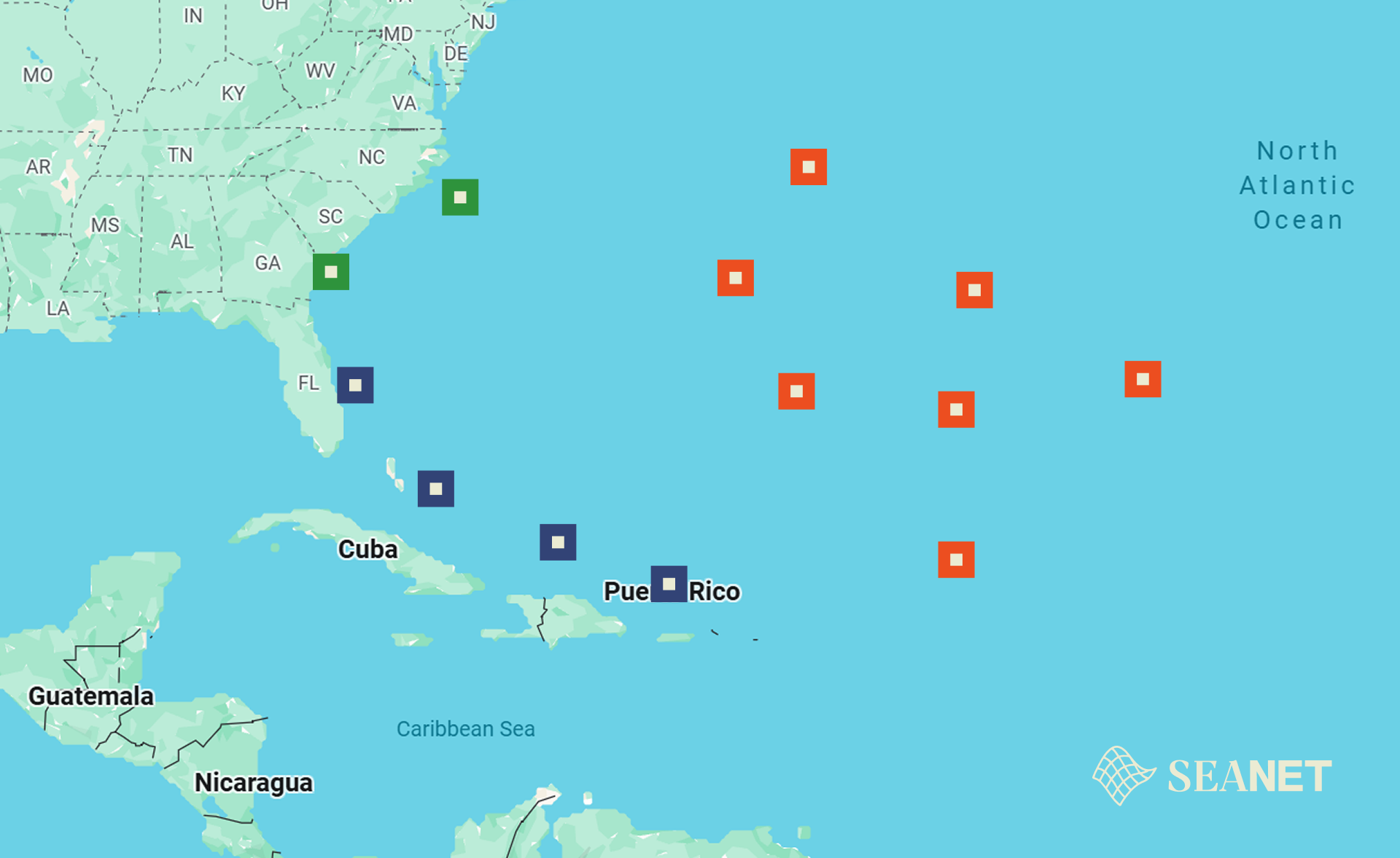 Abstract ocean currents